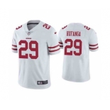 Men San Francisco 49ers #29 Talanoa Hufanga White Vapor Limited Jersey