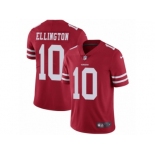 Men's Nike San Francisco 49ers #10 Bruce Ellington Vapor Untouchable Limited Red Team Color NFL Jersey