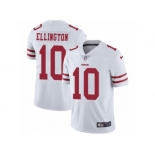 Men's Nike San Francisco 49ers #10 Bruce Ellington Vapor Untouchable Limited White NFL Jersey