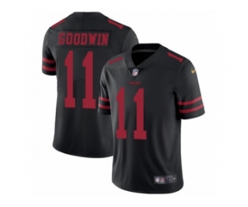 Men's Nike San Francisco 49ers #11 Marquise Goodwin Vapor Untouchable Limited Black NFL Jersey