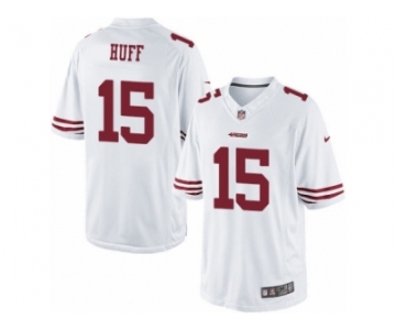 Men's Nike San Francisco 49ers #15 Josh Huff Limited White NFL Jersey