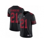 Men's Nike San Francisco 49ers #21 Deion Sanders Vapor Untouchable Limited Black NFL Jersey