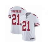 Men's Nike San Francisco 49ers #21 Deion Sanders Vapor Untouchable Limited White NFL Jersey