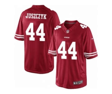 Men's Nike San Francisco 49ers #44 Kyle Juszczyk Limited Red Team Color NFL Jersey