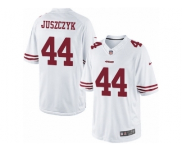 Men's Nike San Francisco 49ers #44 Kyle Juszczyk Limited White NFL Jersey