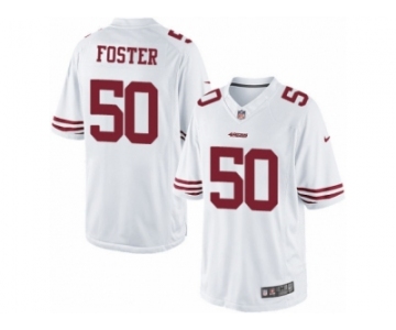 Men's Nike San Francisco 49ers #50 Reuben Foster Limited White NFL Jersey