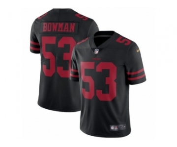 Men's Nike San Francisco 49ers #53 NaVorro Bowman Vapor Untouchable Limited Black NFL Jersey