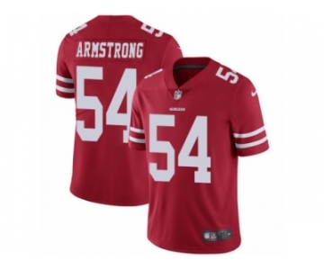 Men's Nike San Francisco 49ers #54 Ray-Ray Armstrong Vapor Untouchable Limited Red Team Color NFL Jersey