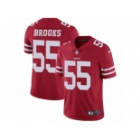 Men's Nike San Francisco 49ers #55 Ahmad Brooks Vapor Untouchable Limited Red Team Color NFL Jersey