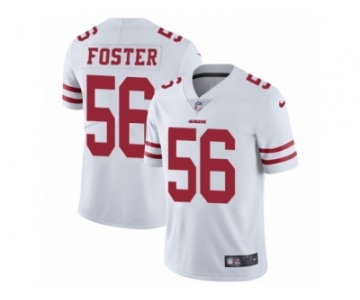 Men's Nike San Francisco 49ers #56 Reuben Foster Vapor Untouchable Limited White NFL Jersey