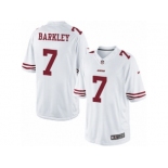 Men's Nike San Francisco 49ers #7 Matt Barkley Limited White NFL Jersey