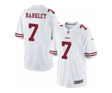 Men's Nike San Francisco 49ers #7 Matt Barkley Limited White NFL Jersey