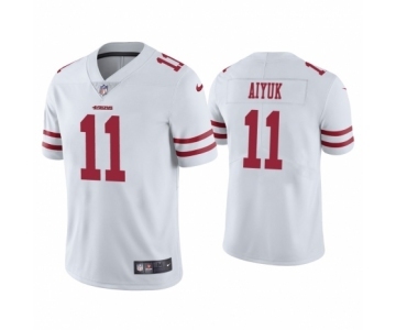 Men's San Francisco 49ers #11 Brandon Aiyuk White Vapor Untouchable Limited Player Football Jersey