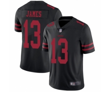 Men's San Francisco 49ers #13 Richie James Black Vapor Untouchable Limited Player Football Jersey