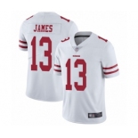 Men's San Francisco 49ers #13 Richie James White Vapor Untouchable Limited Player Football Jersey