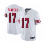 Men's San Francisco 49ers #17 Emmanuel Sanders Limited White Rush Vapor Untouchable Football Jersey