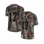 Men's San Francisco 49ers #17 Jalen Hurd Limited Camo Rush Realtree Football Jersey