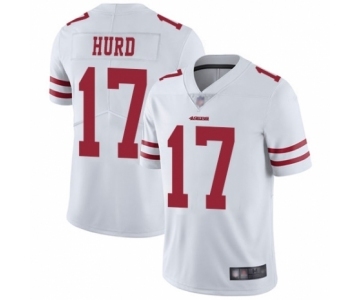 Men's San Francisco 49ers #17 Jalen Hurd White Vapor Untouchable Limited Player Football Jersey