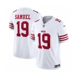 Men's San Francisco 49ers #19 Deebo Samuel White 2023 F.U.S.E. Vapor Untouchable Limited Stitched Football Jersey