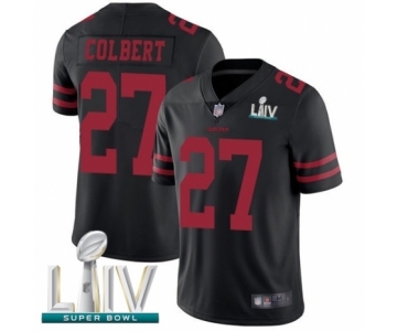 Men's San Francisco 49ers #27 Adrian Colbert Black Alternate Vapor Untouchable Limited Player Super Bowl LIV Bound Football Jersey