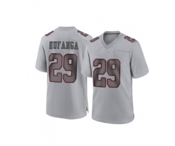 Men's San Francisco 49ers #29 Talanoa Hufanga Grey Atmosphere Fashion 2022 Vapor Untouchable Stitched Limited Jersey