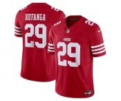 Men's San Francisco 49ers #29 Talanoa Hufanga Red 2023 F.U.S.E. Vapor Untouchable Limited Stitched Football Jersey