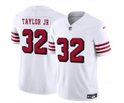 Men's San Francisco 49ers #32 Patrick Taylor Jr New White 2024 F.U.S.E. Vapor Untouchable Limited Stitched Football Jersey