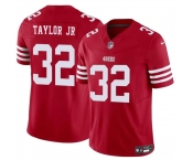 Men's San Francisco 49ers #32 Patrick Taylor Jr Red 2024 F.U.S.E. Vapor Untouchable Limited Stitched Football Jersey