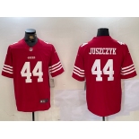 Men's San Francisco 49ers #44 Kyle Juszczyk Red Vapor Stitched Nike Limited Jersey