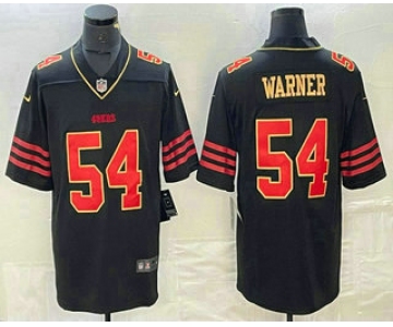 Men's San Francisco 49ers #54 Bobby Wagner White Gold Fashion Vapor Limited Stitched Jersey