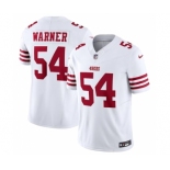 Men's San Francisco 49ers #54 Fred Warner White 2023 F.U.S.E. Vapor Untouchable Limited Stitched Football Jersey