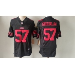 Men's San Francisco 49ers #57 Dre Greenlaw Black 2024 F.U.S.E. Vapor Untouchable Limited Stitched Football Jersey