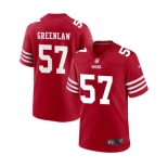 Mens San Francisco 49ers #57 Dre Greenlaw Nike Scarlet Alternate Legend Vapor Limited Jersey