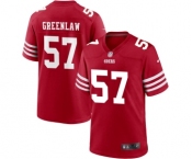 Mens San Francisco 49ers #57 Dre Greenlaw Nike Scarlet Alternate Legend Vapor Limited Jersey