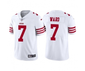 Men's San Francisco 49ers #7 Charvarius Ward White Vapor Untouchable Limited Stitched Jersey