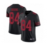 Men's San Francisco 49ers #84 Kendrick Bourne Black Vapor Untouchable Limited Player Football Jersey