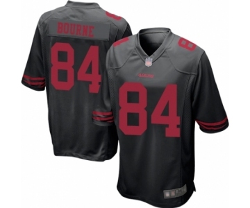 Men's San Francisco 49ers #84 Kendrick Bourne Game Black Football Jersey