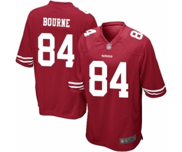 Men's San Francisco 49ers #84 Kendrick Bourne Game Red Team Color Football Jersey