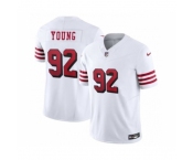 Men's San Francisco 49ers #92 Chase Young New White 2023 F.U.S.E. Football Stitched Jersey