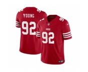 Men's San Francisco 49ers #92 Chase Young Red 2023 F.U.S.E. Football Stitched Jersey