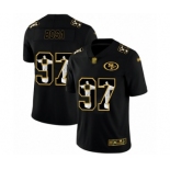 Men's San Francisco 49ers #97 Nick Bosa Black Jesus Faith Limited Football Jersey