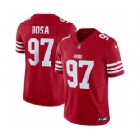 Men's San Francisco 49ers #97 Nick Bosa Red 2023 F.U.S.E. Vapor Untouchable Limited Stitched Football Jersey