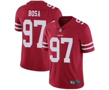 Men's San Francisco 49ers #97 Nick Bosa Red Team Color Vapor Untouchable Limited Player Football Jersey