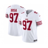 Men's San Francisco 49ers #97 Nick Bosa White 2023 F.U.S.E. Vapor Untouchable Limited Stitched Football Jersey