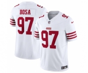 Men's San Francisco 49ers #97 Nick Bosa White 2023 F.U.S.E. Vapor Untouchable Limited Stitched Football Jersey