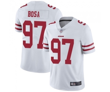 Men's San Francisco 49ers #97 Nick Bosa White Vapor Untouchable Limited Player Football Jersey