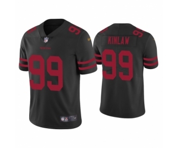 Men's San Francisco 49ers #99 Javon Kinlaw Black Vapor Untouchable Limited Player Football Jersey