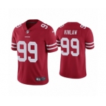 Men's San Francisco 49ers #99 Javon Kinlaw Red Team Color Vapor Untouchable Limited Player Football Jersey