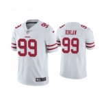 Men's San Francisco 49ers #99 Javon Kinlaw White Vapor Untouchable Limited Player Football Jersey