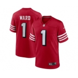 Men’s San Francisco 49ers Jimmie Ward Nike Scarlet Alternate Game Jersey